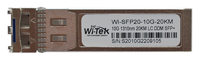Wi-Tek WI-SFP20-10G-20KM, оптический трансивер