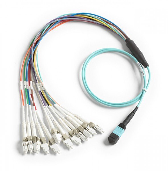 Кабель BREAKOUT, 1 метр,MPO,UNPIN/LC CONNECTOR