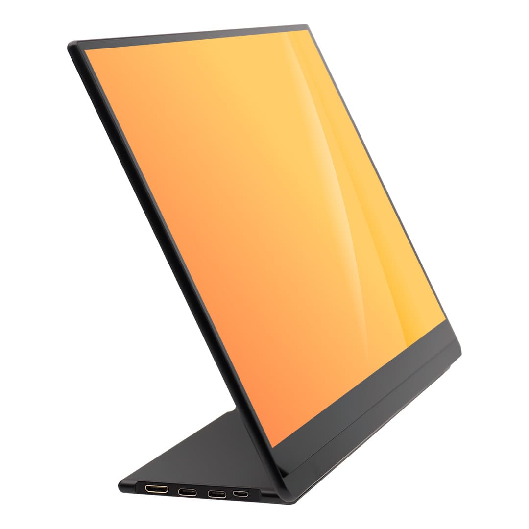 Prestel MC-20T, портативный настольный сенсорный ЖК-монитор 17,3" чёрный