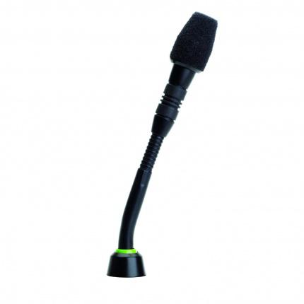 Суперкардиоидный микрофон на гусиной шее 12,7 см с цветным индикатором, без предусилителя