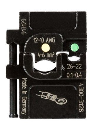 Матрица Pressmaster 4300-3128 - для изолированных наконечников: 0.1-0.4 мм? и 4-6 мм?