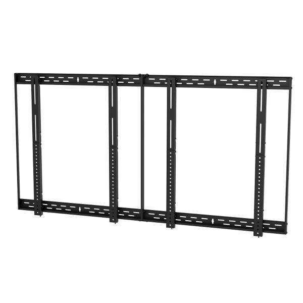 Настенное крепление Peerless-AV DS-VW655-2X2 для видеостены размерностью 2х2. Для 4-х панелей 46-55", VESA до 600х400 каждый, суммарно до 272 кг.