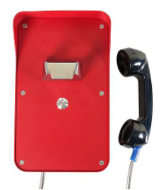 J&R JR210-1B, аналоговый защищенный телефон