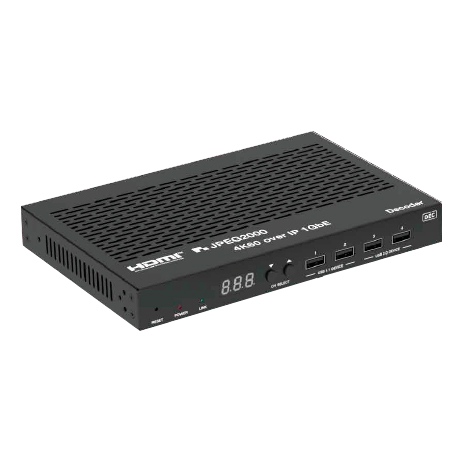 Prestel IPN-4KJ2000PRX, приемник HDMI 4K60 c USB и аудио по IP