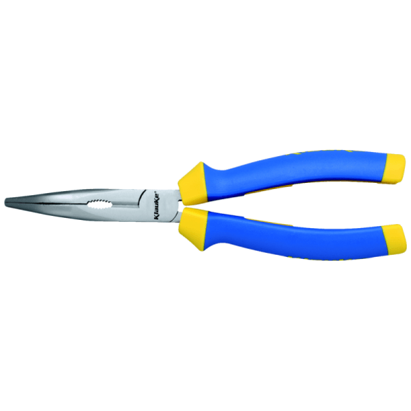 KLAUKE KL055205 - Длинногубцы угловые, DIN ISO 5745, 205мм