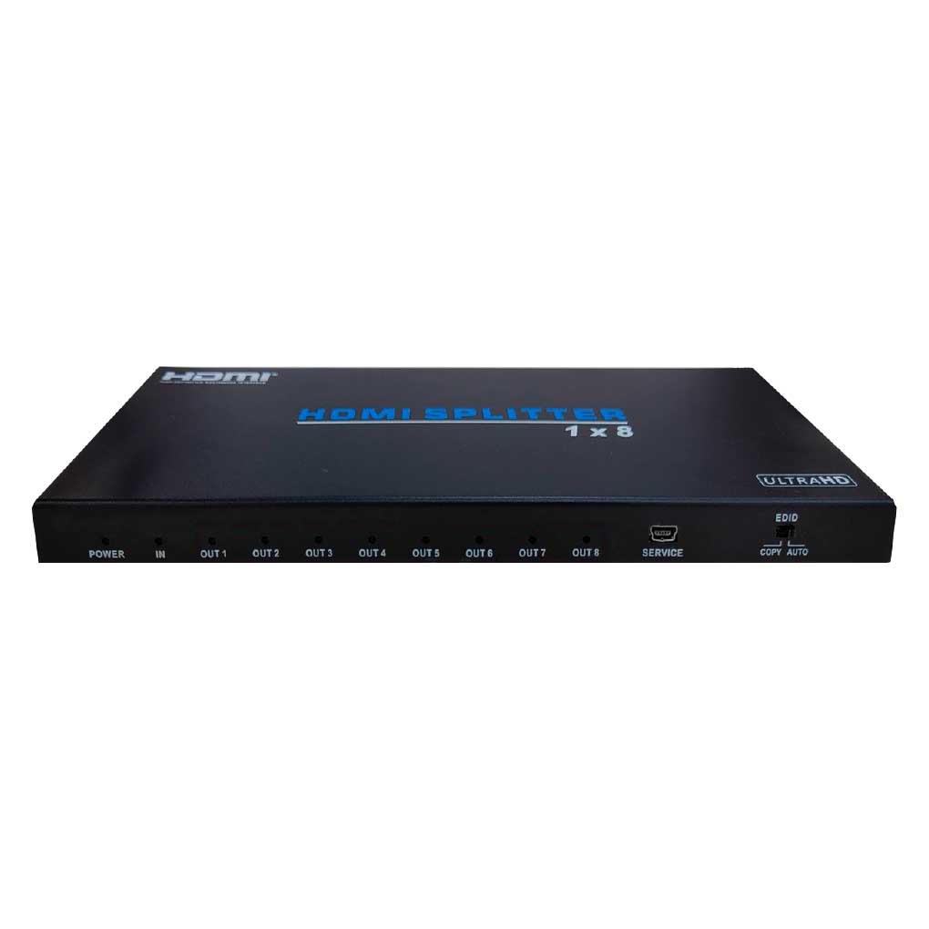 Uniview VD0108-UH, сплиттер HDMI 1 в 8