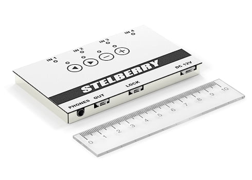 Stelberry MX-315, полупрофессиональный 4-канальный цифровой аудиомикшер с выходом для подключения наушников