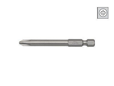 Klauke KL22073PZ2 - отверточная вставка (бит) для работы с винтами Pozidriv, 1/4 дюйма DIN3126 E 6,3