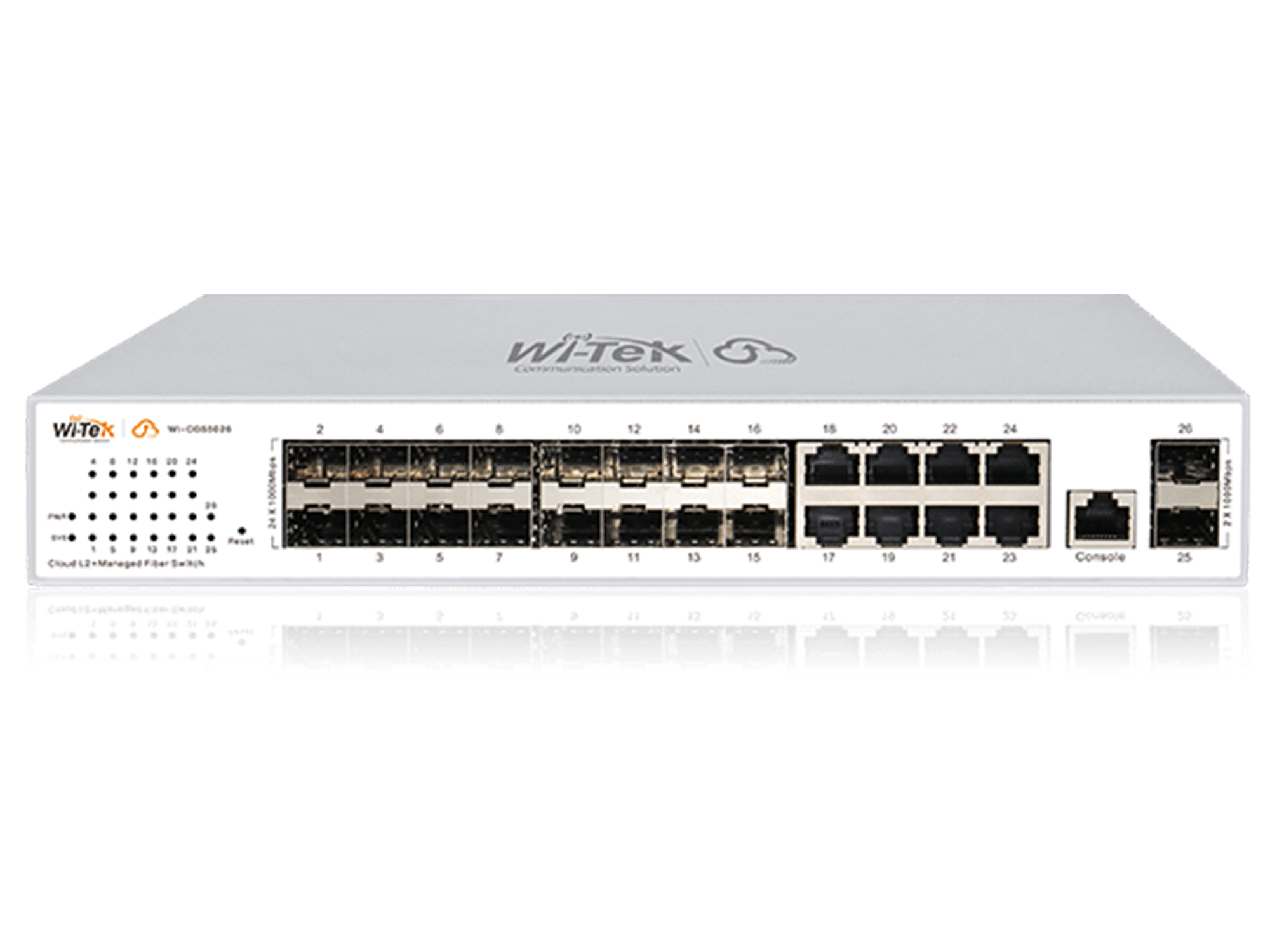 WI-TEK WI-CGS5026 v2, управляемый оптический l2-коммутатор