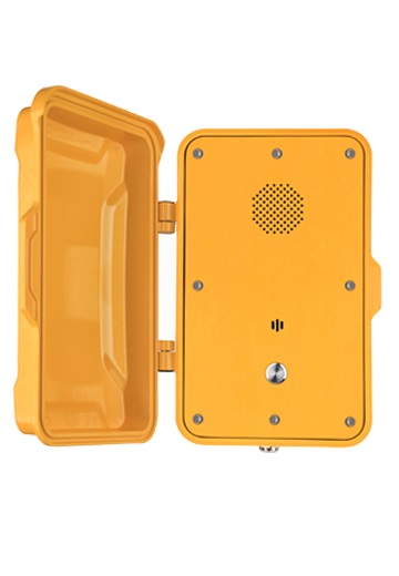 J&R Technology JR102-SC-SIP, промышленный SIP-телефон с защитной крышкой