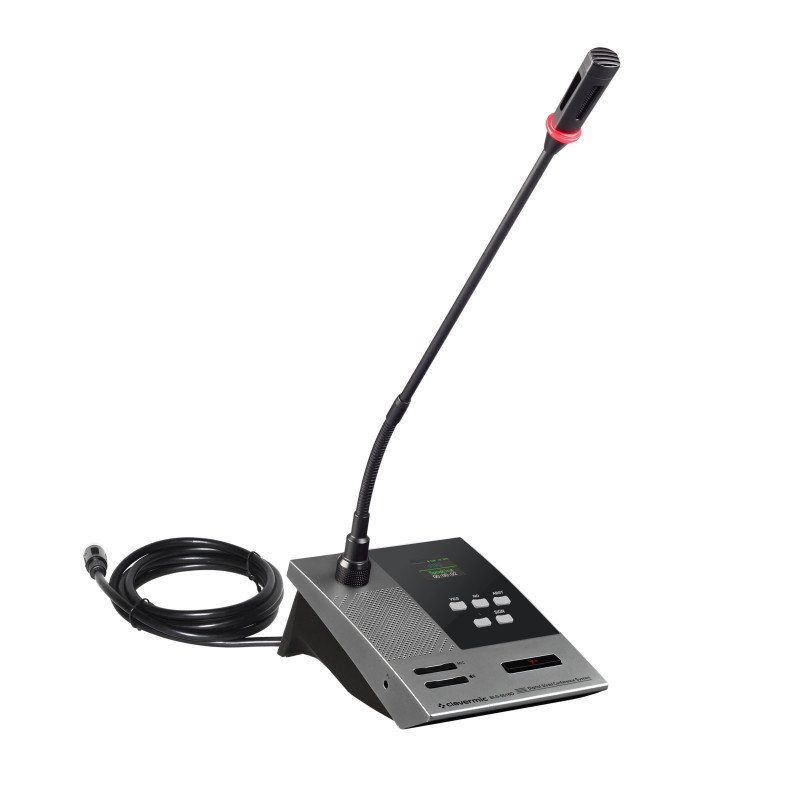 CleverMic BLS-5516D, микрофонный пульт делегата