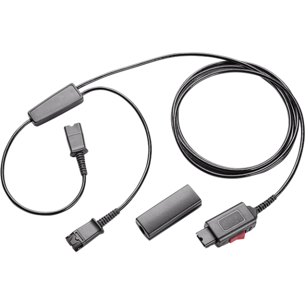 Plantronics шнур-разветвитель для Practica QD с клавишей отключения микрофона