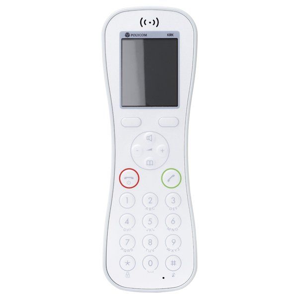 KIRK Butterfly, беспроводная трубка DECT в комплекте с батареей. Цвет белый