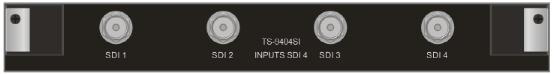 ITC TS-9404SI, входная карта 4хSDI