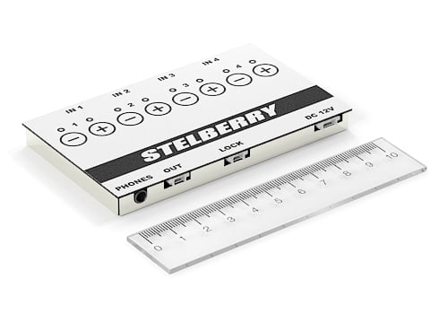 Stelberry MX-305, 4-канальный цифровой аудиомикшер с выходом для подключения наушников