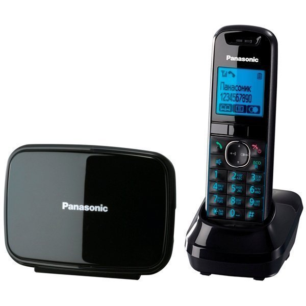 Panasonic KX-TG5581RUB, беспроводной DECT телефон (черный)