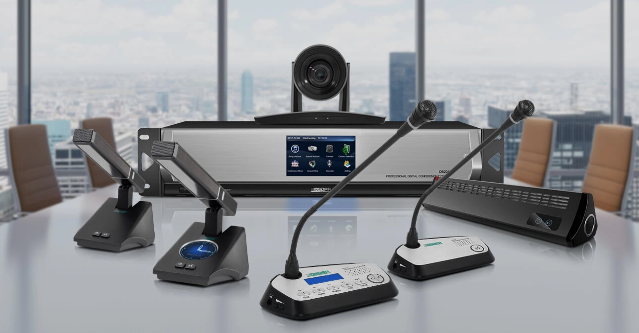 Оборудование конференц-залов "под ключ" оборудованием для аудио и видеоконференций