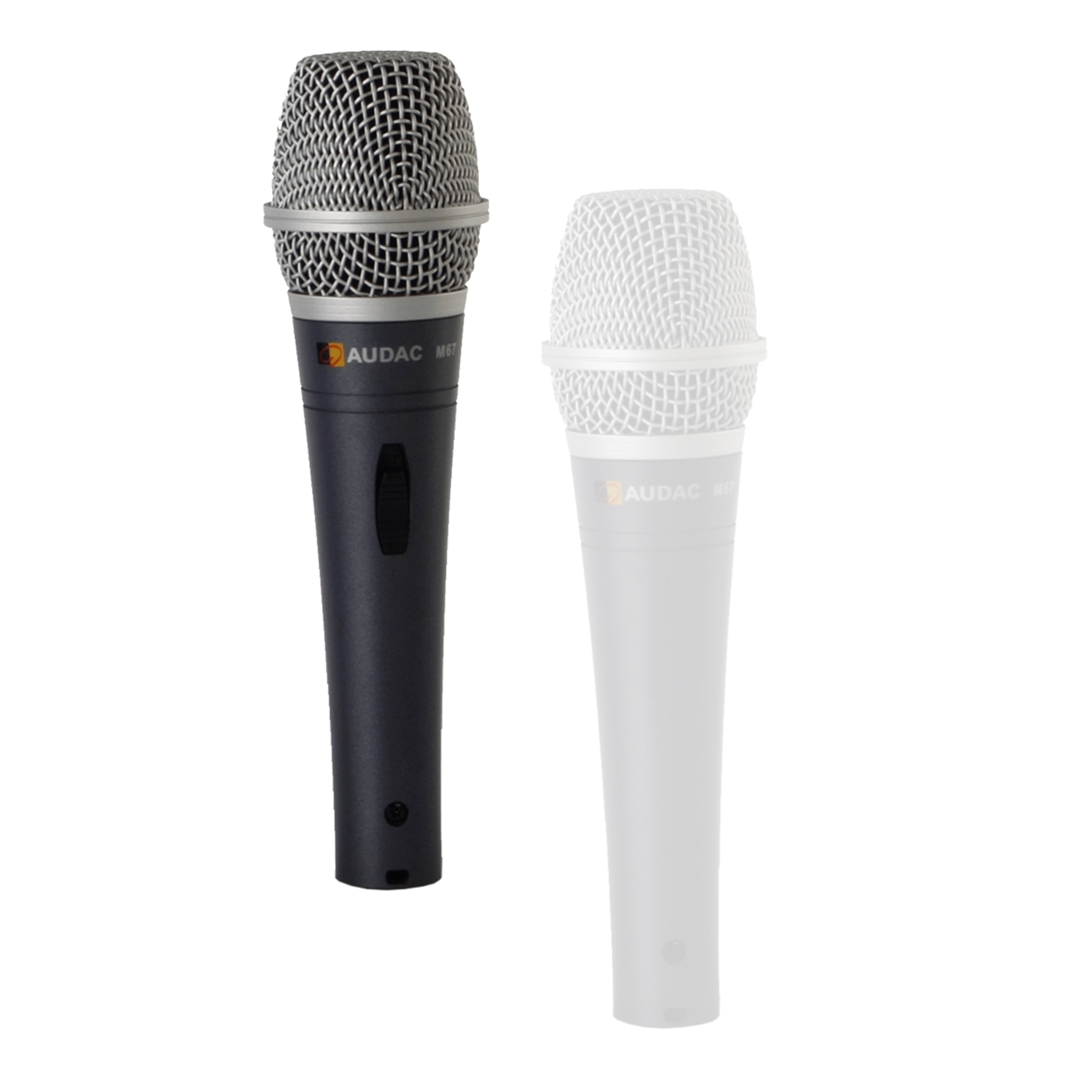 AUDAC M67, микрофон с выключателем