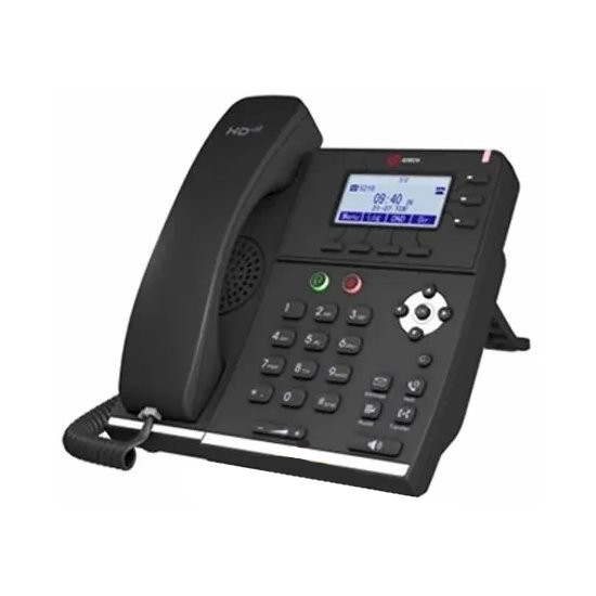 QTECH QVP-250, профессиональный VoIP телефон 3 линии SIP