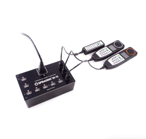 SPBAUDIO DI-10, зарядное устройство для аудиогидов