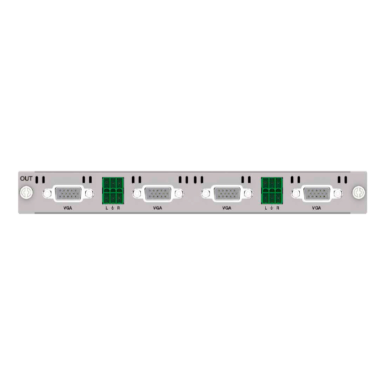 Prestel OC-HD4VGA, плата выходов VGA 1080P