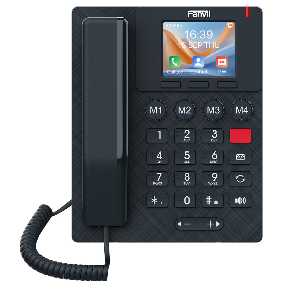 Fanvil X306 (темно-синий), ip-телефон с большими кнопками