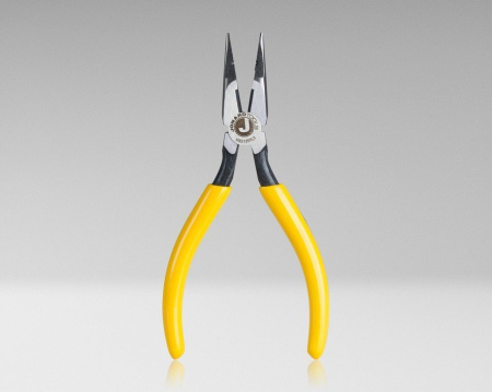 Jonard KS21257L3 - длинногубцы с кусачками и отверстием для снятия изоляции с провода 0,7 мм (16,5 см)