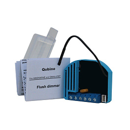 Диммер Z-Wave Qubino Flush Dimmer 0-10V, вход/выход 0-10В, управление LED-лампами, вентиляторами и клапанами