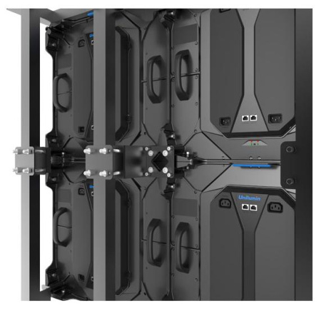 Светодиодный экран для создания видеостен, шаг пикселя 1,87 мм, 600 кд/м.кв., угол просмотра 160/140 град., 5000:1, 1:1, фронтальный / тыльный доступ, 6 кг Светодиодный экран для создания видеостен, шаг пикселя 1,87 мм, 600 кд/м.кв., угол просмотра 160/140 град., 5000:1, 1:1, фронтальный / тыльный доступ, 6 кг