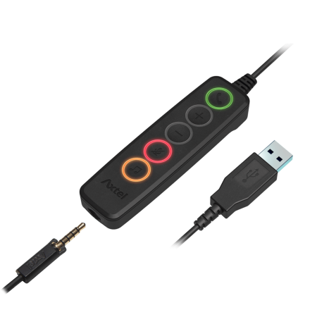 Axtel Voice UC45 duo NC, компьютерная гарнитура Axtel Voice UC45 duo NC, компьютерная гарнитура