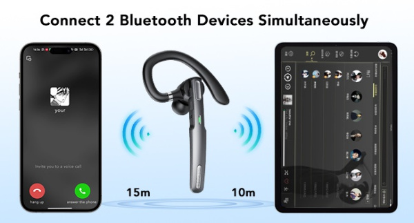 JazzTel Freedom G3, bluetooth гарнитура с микрофоном