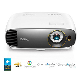 Кинотеатральный проектор BenQ W1720 (DLP; 4K UHD; Brightness 2000 AL;CineHome - 100%+ Rec.709, RGBRGB, HDR10/HLG, 3D, 1.1X, TR 1.50~1.65, HDMIx2, VGA, USB power, 29dB)