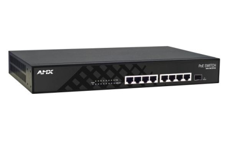свитч АМХ Gigabit PoE Ethernet Switch NXA-ENET8POE