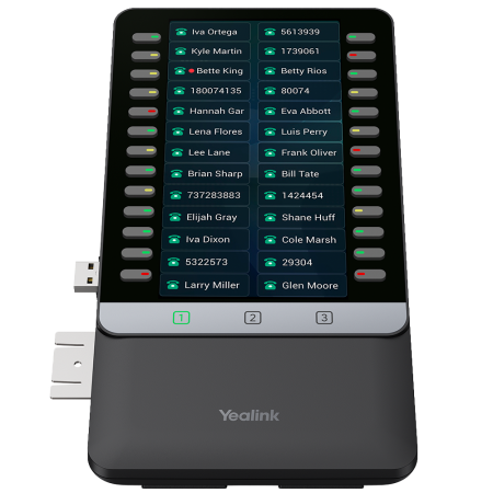 Yealink EXP55, модуль расширения  (цветной LCD дисплей, BLF-клавиши, для SIP-телефонов T7X /T8X)