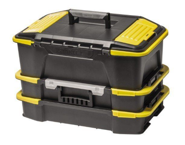Stanley STST1-71962 - Комплект из ящика для инструмента и органайзера CLICK & CONNECT Stanley STST1-71962 - Комплект из ящика для инструмента и органайзера CLICK & CONNECT