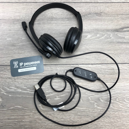 Accutone UB101 USB black, USB гарнитура для компьютера Accutone UB101 USB black, USB гарнитура для компьютера