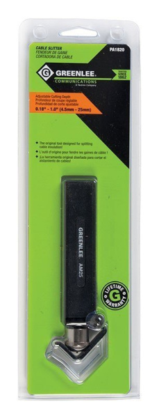 Greenlee AM 25 - регулируемый стриппер для внешней изоляции (4,57 - 25 мм) Greenlee AM 25 - регулируемый стриппер для внешней изоляции (4,57 - 25 мм)