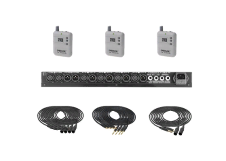 SPBAUDIO T-3, комплект синхронного перевода на 3 языка