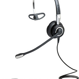 Jabra BIZ 2400 II Mono USB 3-1 MS (2496-823-309), проводная USB-гарнитура, оптимизирована под MS  