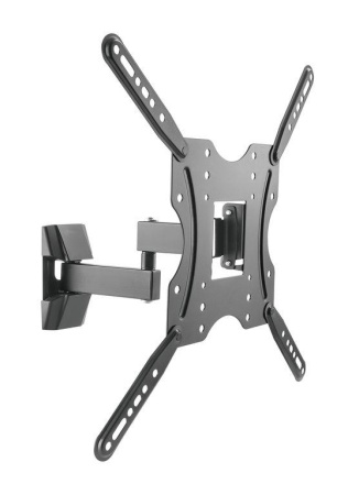 Для ТВ и панелей 23"-55", VESA макс. 400x400мм, до 25кг, 2 колена. Для ТВ и панелей 23"-55", VESA макс. 400x400мм, до 25кг, 2 колена.