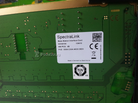 Spectralink Base Station Interface Card, карта подключения базовых станций (8 портов) для систем Spectralink 2500/8000 Spectralink Base Station Interface Card, карта подключения базовых станций (8 портов) для систем Spectralink 2500/8000