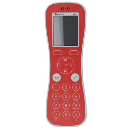 KIRK Butterfly, беспроводная трубка DECT в комплекте с батареей. Цвет красный KIRK Butterfly, беспроводная трубка DECT в комплекте с батареей. Цвет красный