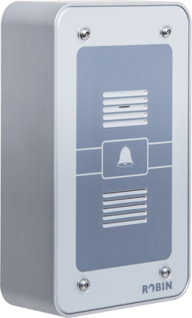 Robin Compact SIP домофон (1 клавиша,  для наружного монтажа) Robin Compact SIP домофон (1 клавиша,  для наружного монтажа)