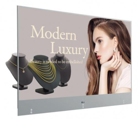 Прозрачный OLED-дисплей, 55", FHD, прозрачность 38% Прозрачный OLED-дисплей, 55", FHD, прозрачность 38%
