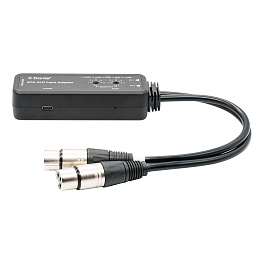 Prestel ADPX-2IXLR, конвертер аналогового аудио в Dante 2-канальный