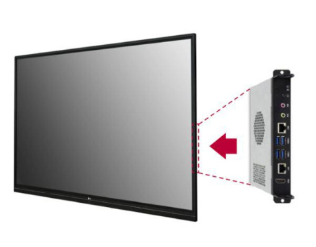 Интерактивный дисплей 75", 3840х2160, ИК сенсор, 20 точек касания, динамики, 330 кд/м.кв., 1100:1, 16/9, Android