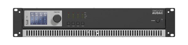 AUDAC SMQ1250, четырехканальный низкоомный усилитель AUDAC SMQ1250, четырехканальный низкоомный усилитель