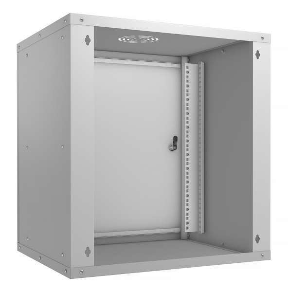 Cabeus, WSC-05D-12U55/45m, шкаф телекоммуникационный настенный 19" 12U, серия LIGHT разборный, дверь металл, цвет серый Cabeus, WSC-05D-12U55/45m, шкаф телекоммуникационный настенный 19" 12U, серия LIGHT разборный, дверь металл, цвет серый