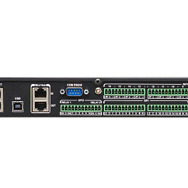 BSS DCP-555 Аудио-процессор для конференций 16x8 с VoIP, управление по Web-интерфейсу, 2x2 USB, BLUlink, GPIO. Размер 1U