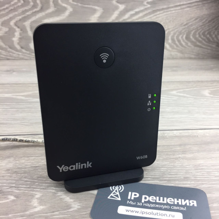 Yealink W60P DECT SIP-телефон (база+трубка)